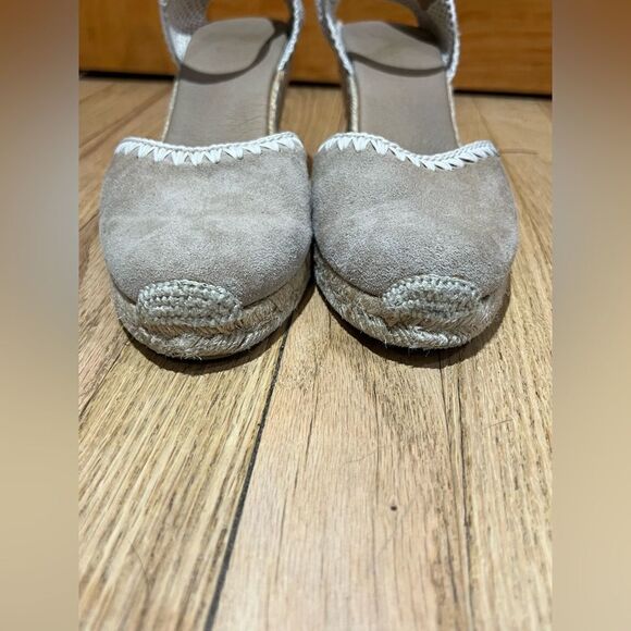Anthropologie Paseart Espadrilles Wedge Sandals Women’s Size 39 Shoes - Picture 3 of 9